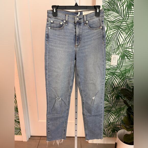 Rag & Bone Nina High Rise Ankle Jeans in Starway Size 26 - Picture 3 of 13